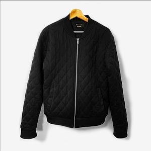 Zara man diamond quilted jacket